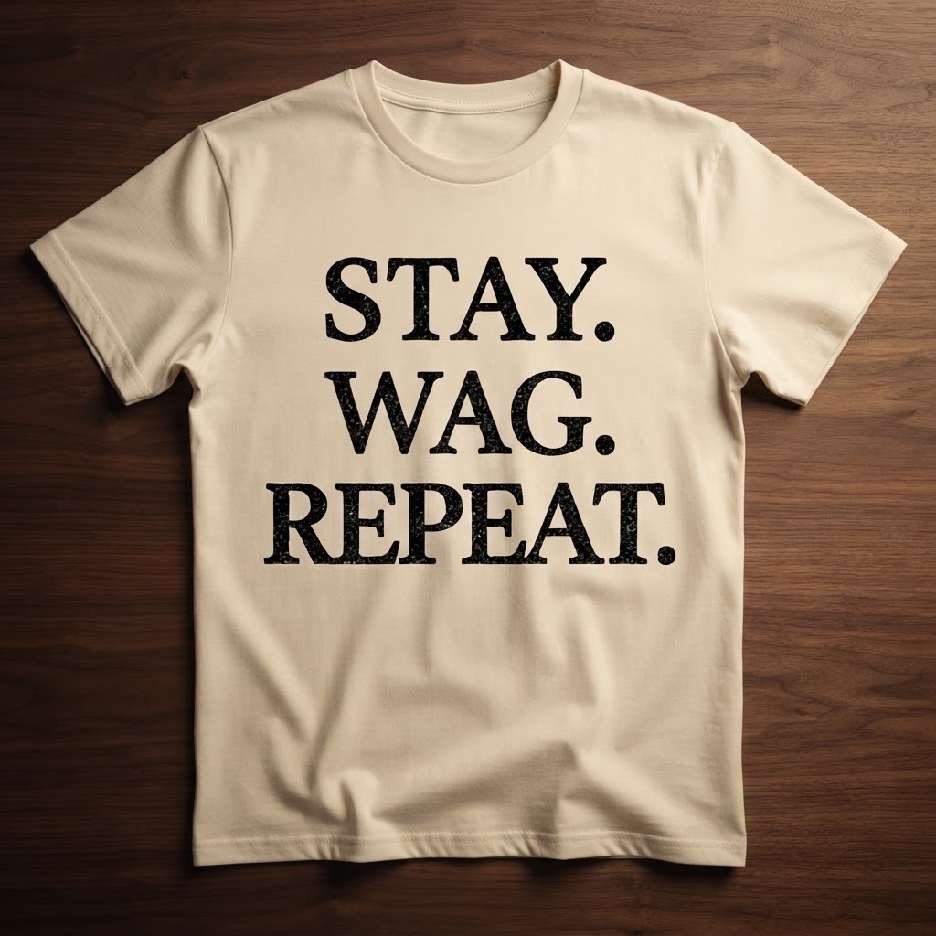STAY. WAG. REPEAT. shirt