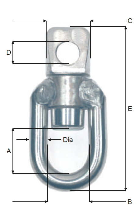 Stainless Steel Swivel For Connector