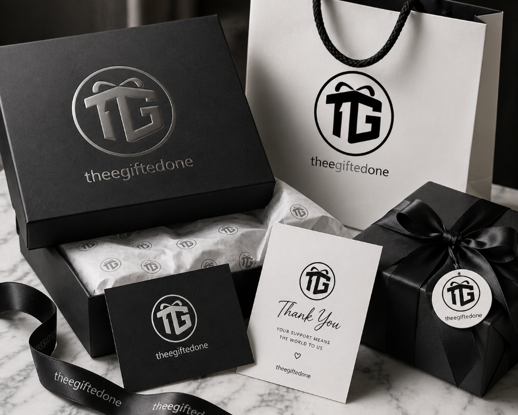 TheGiftedOne – Brand Identity Package