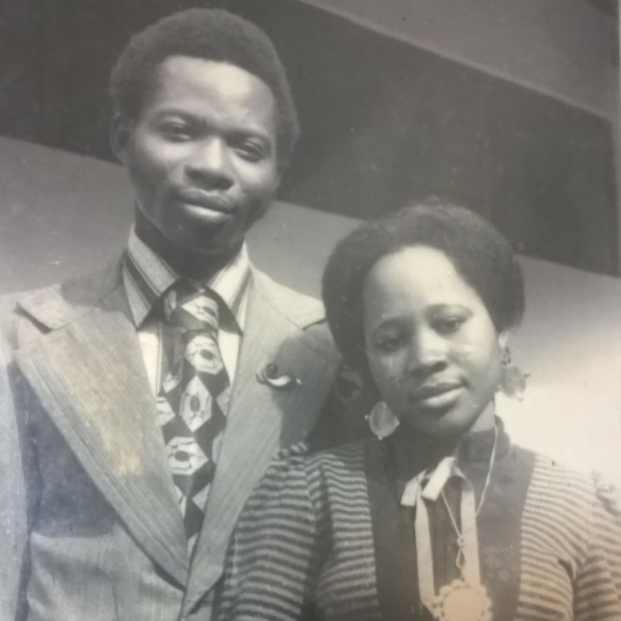 Keji Giwa and his wife