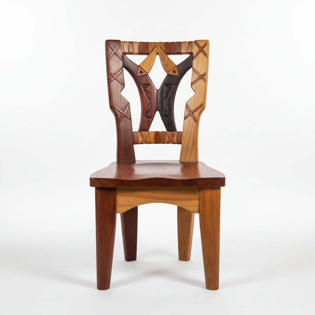 Handcrafted Wooden Dining Chair