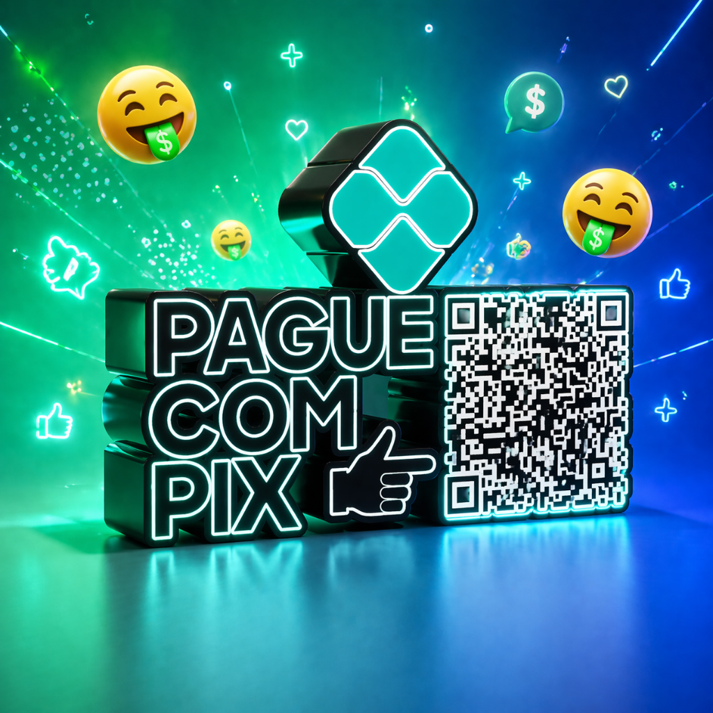 PLACA QR CODE - PIX