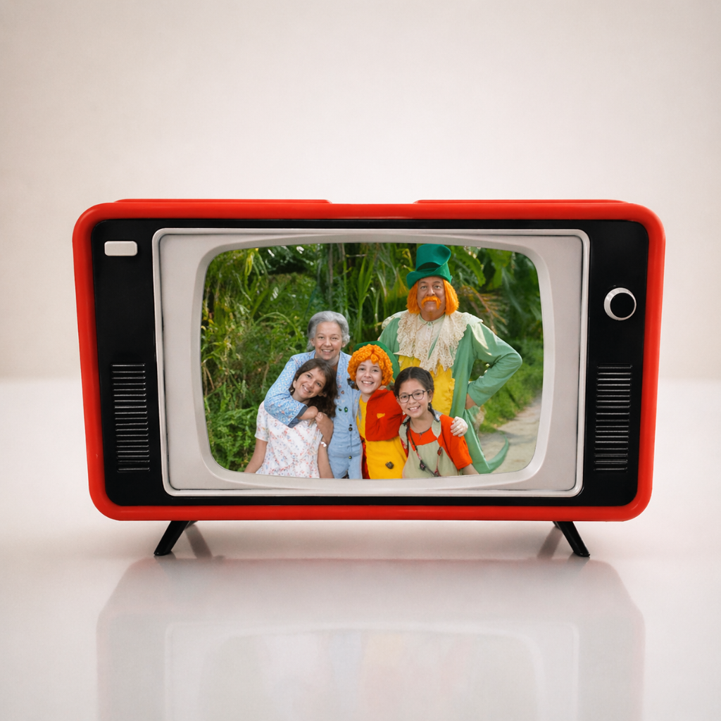 SUPORTE CELULAR TV RETRÔ