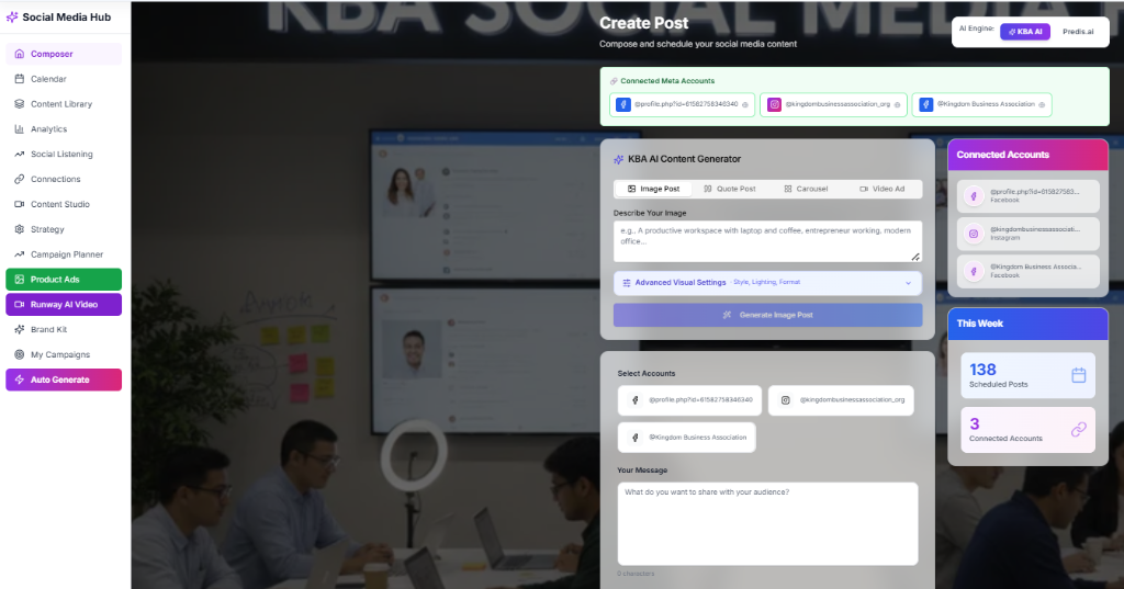Social Media Hub