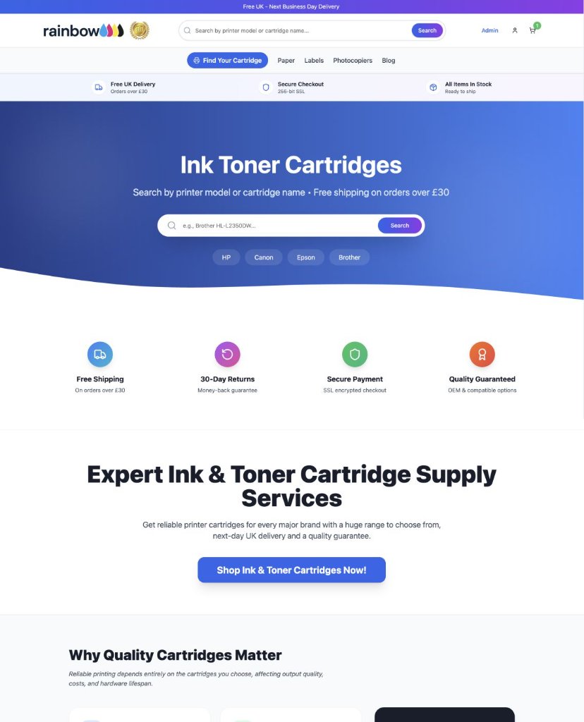Rainbow Sales — Ink & Toner