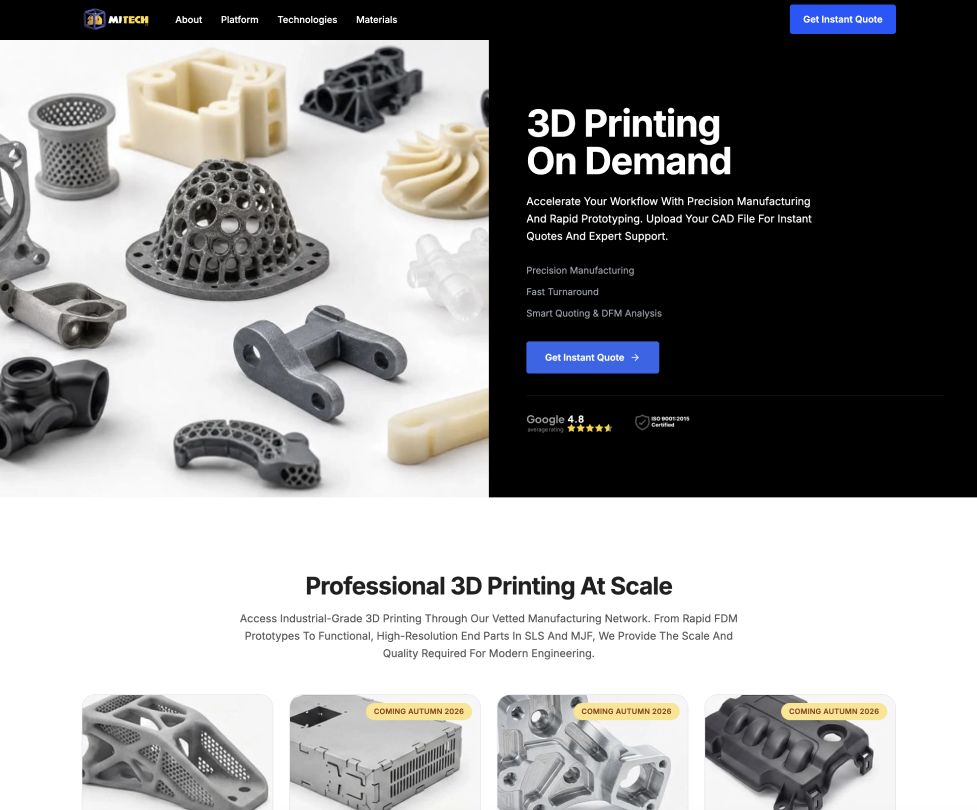 3D MITECH - On Demand 3D Printing