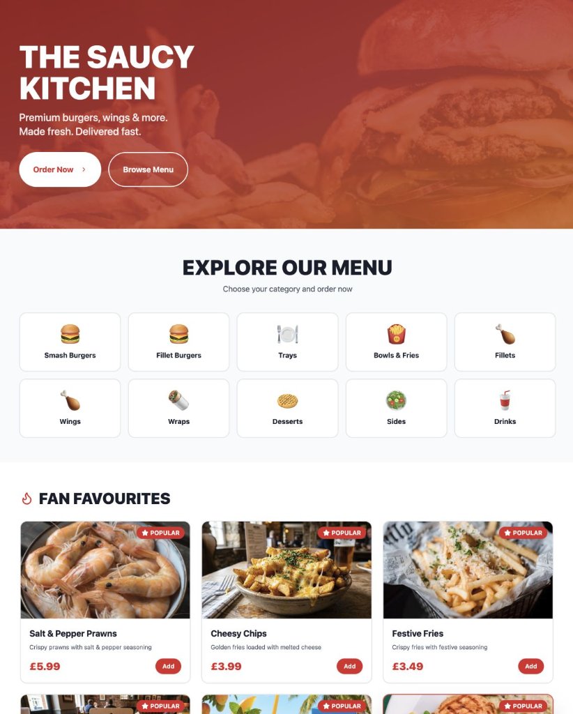 The Saucy Kitchen