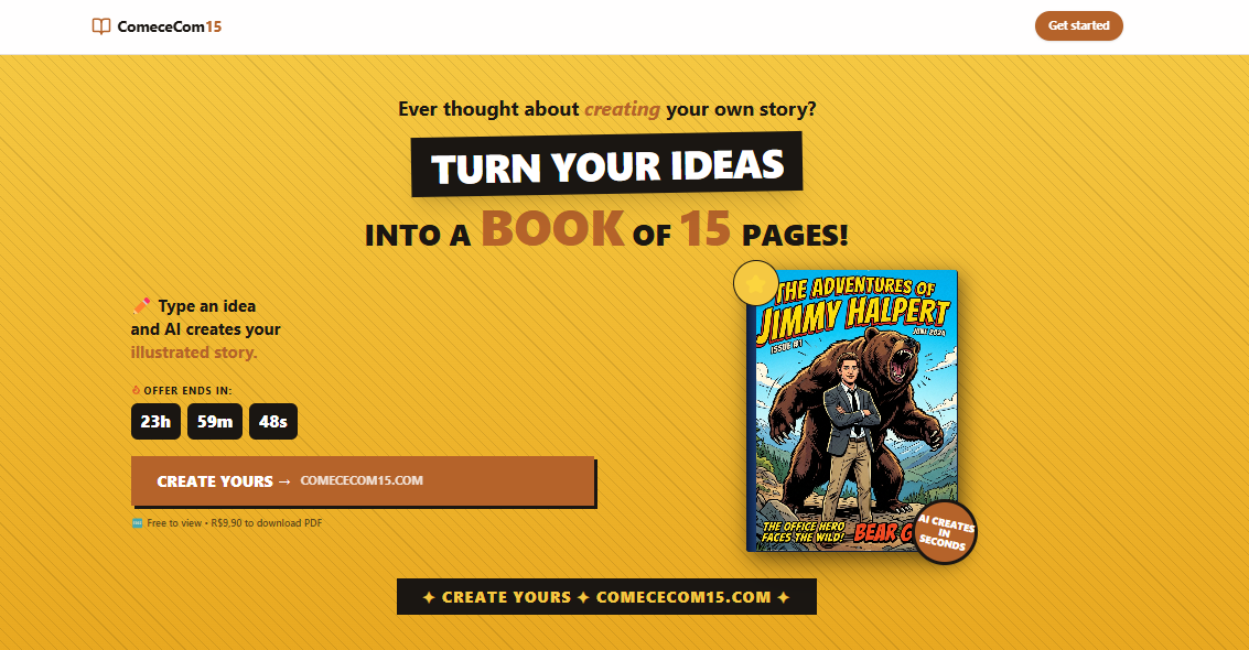 Tell Your Story template preview