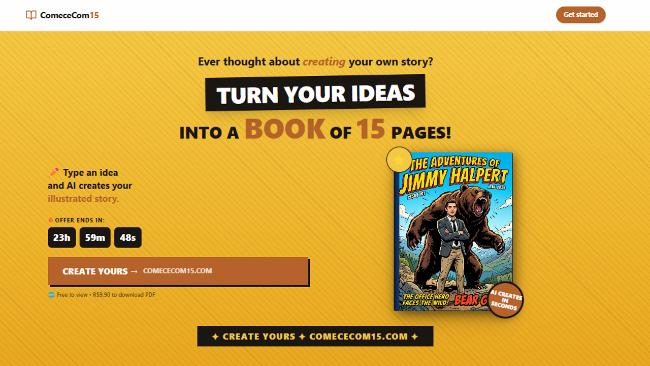 Tell Your Story template preview