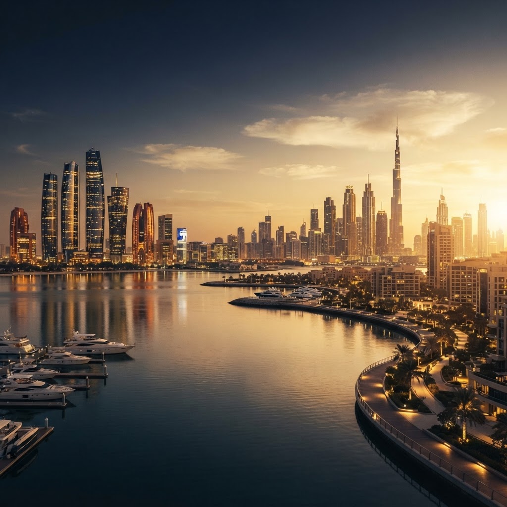 UAE real estate brokerage live website cover