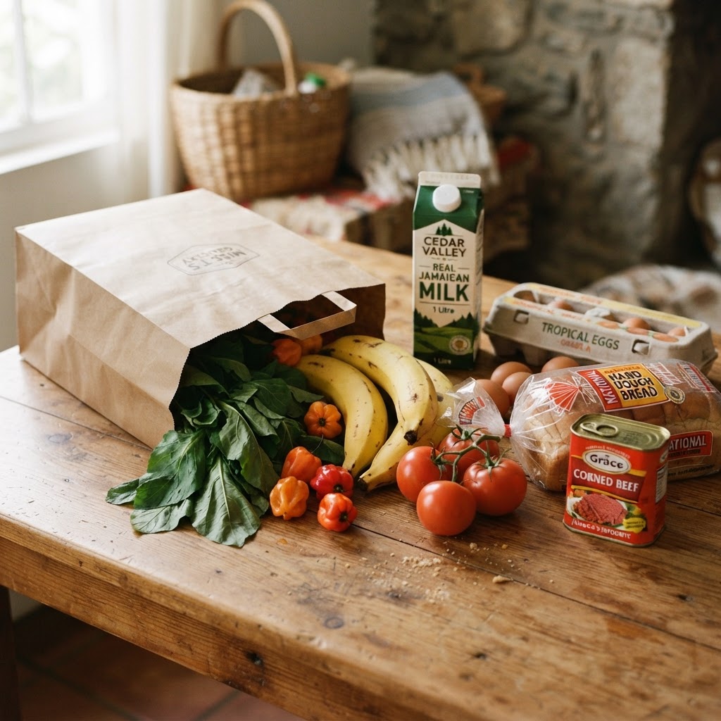 Fresh Jamaican produce and grocery staples