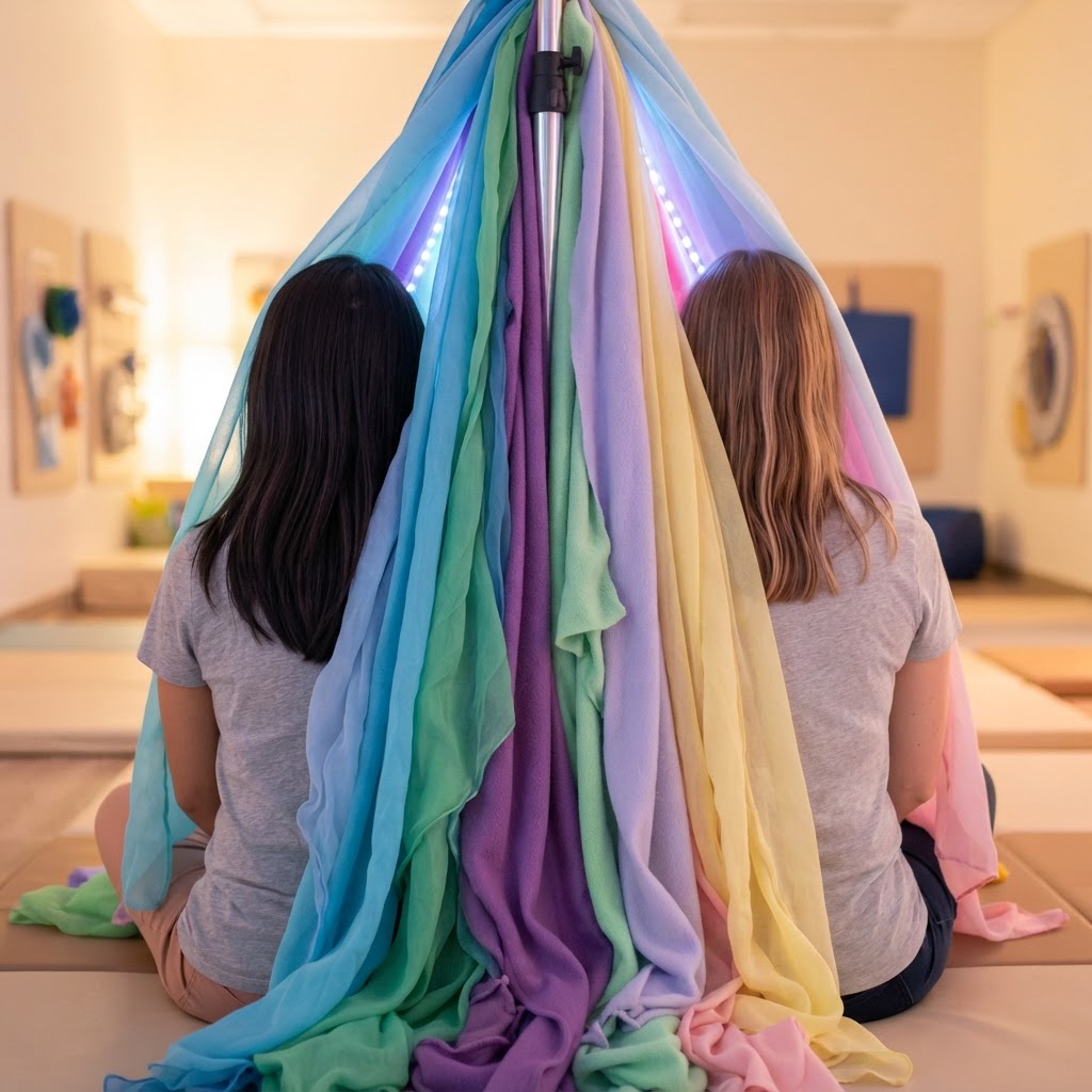 Fabric Waterfall