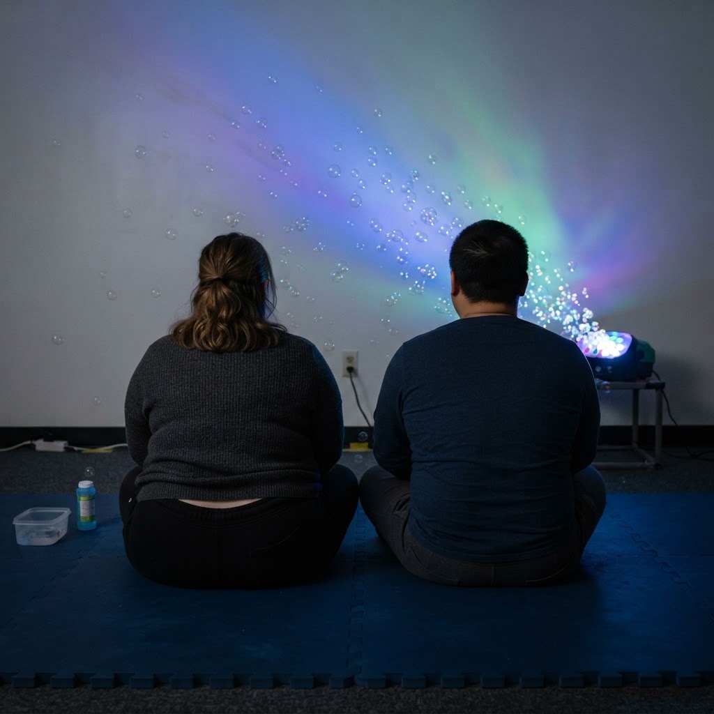 Bubble Light Show