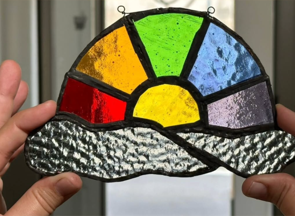Taller de vitrall Tiffany a Mataró · Crea la teva pròpia vidriera