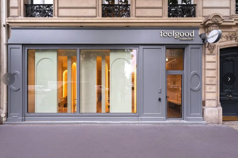 Feelgood Community — façade du cabinet Paris 8e, boulevard Haussmann