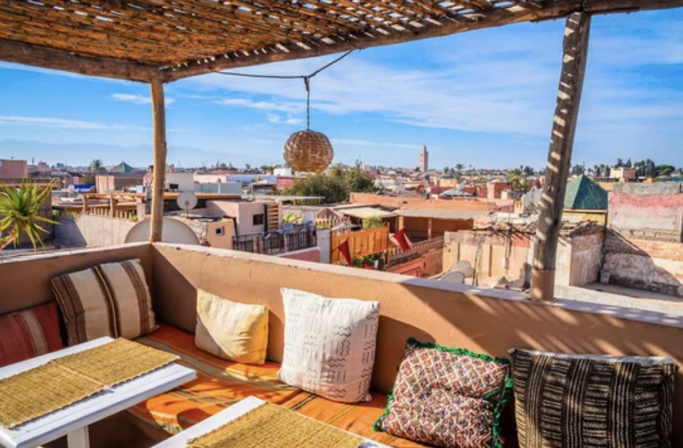 Terrasse du riad