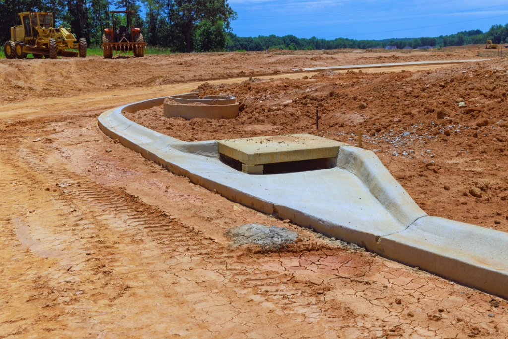 Concrete Services - Site concrete work for commercial and residential development. Henry Contracting Charlotte NC