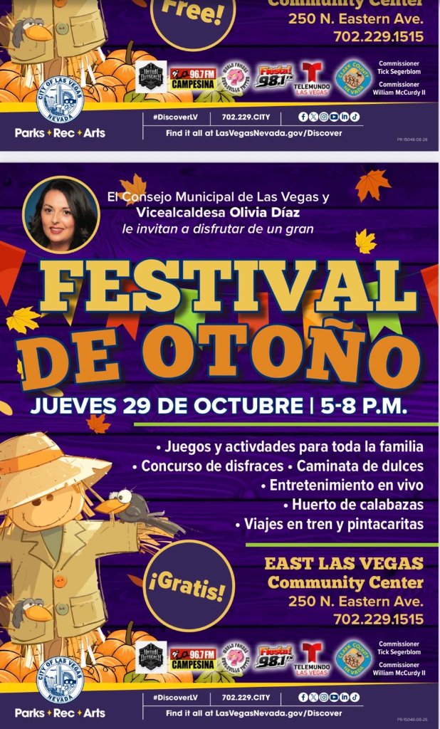 Festival de Otoño con la Vicealcaldesa Olivia Díaz