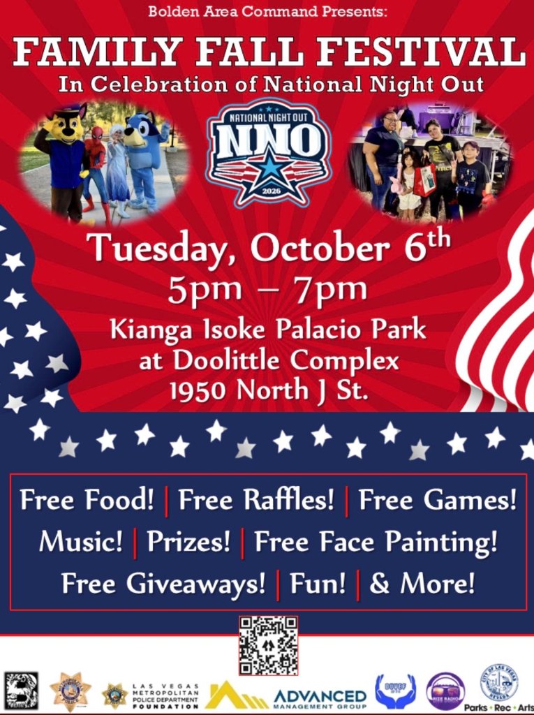 Family Fall Festival, National Night Out