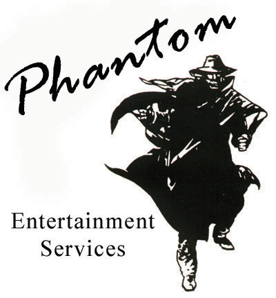 Phantom Entertainment Services Logo (Black & White)