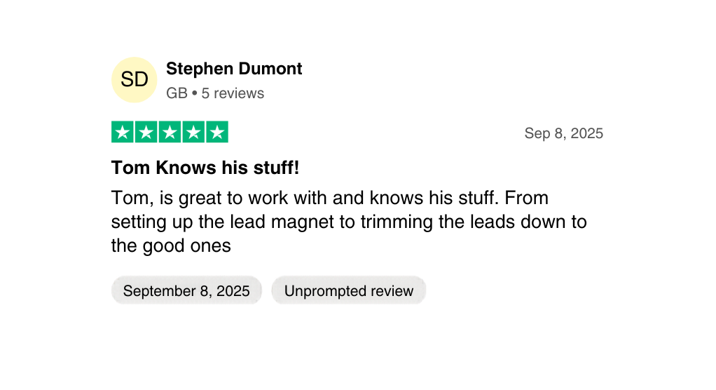 Stephen Dumont review