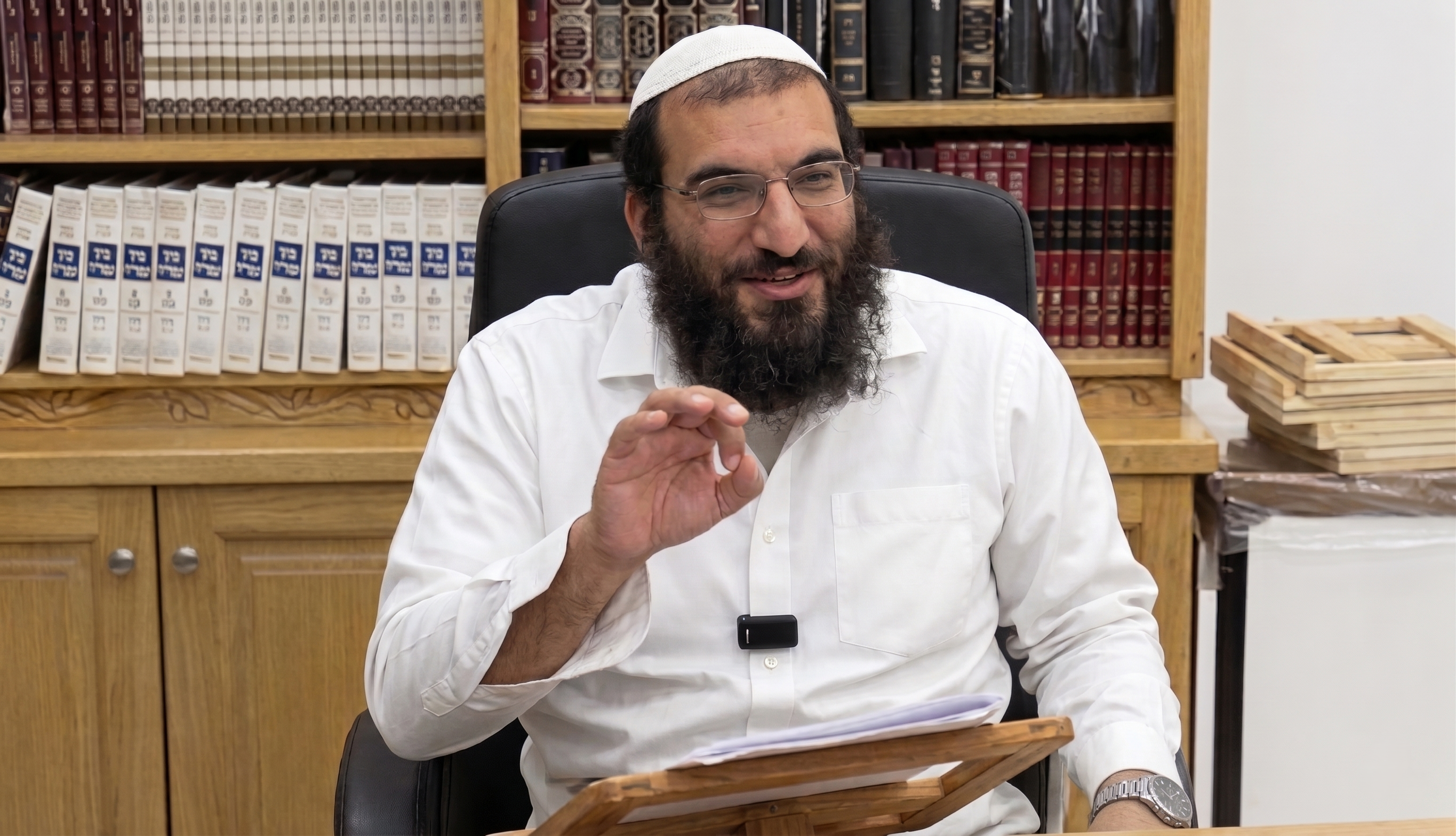 הגאון רבי אפרים עבדיאן הוכתר לרב היישוב ניצן