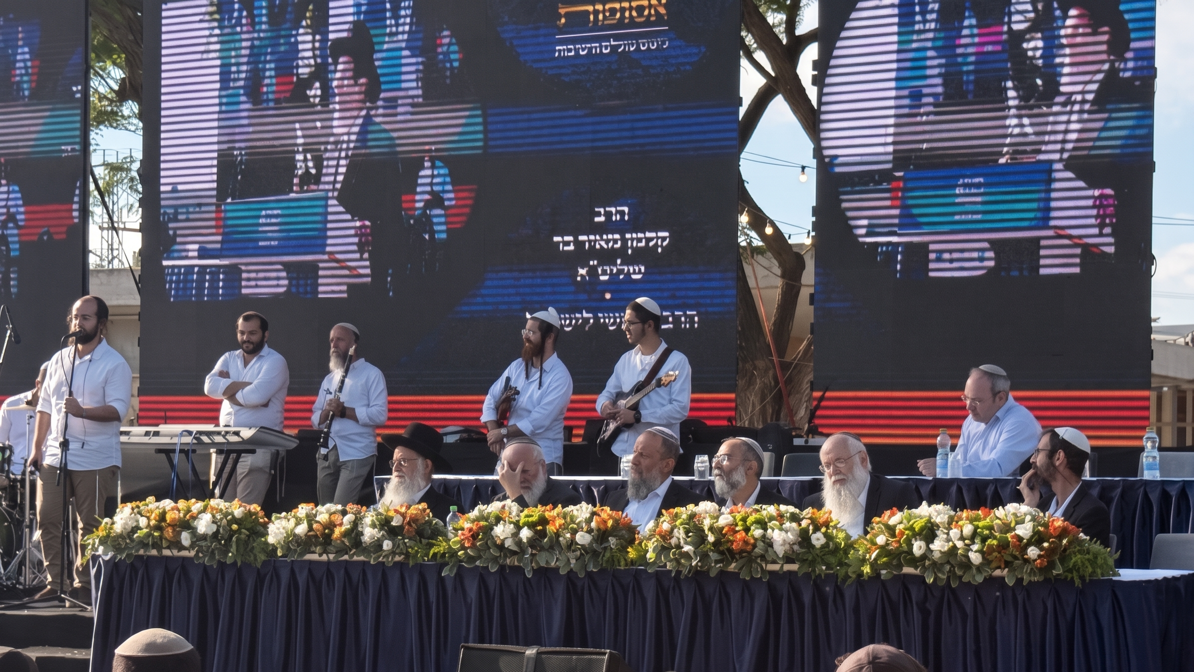 מפגן כוח תורני היסטורי בכרם ביבנה