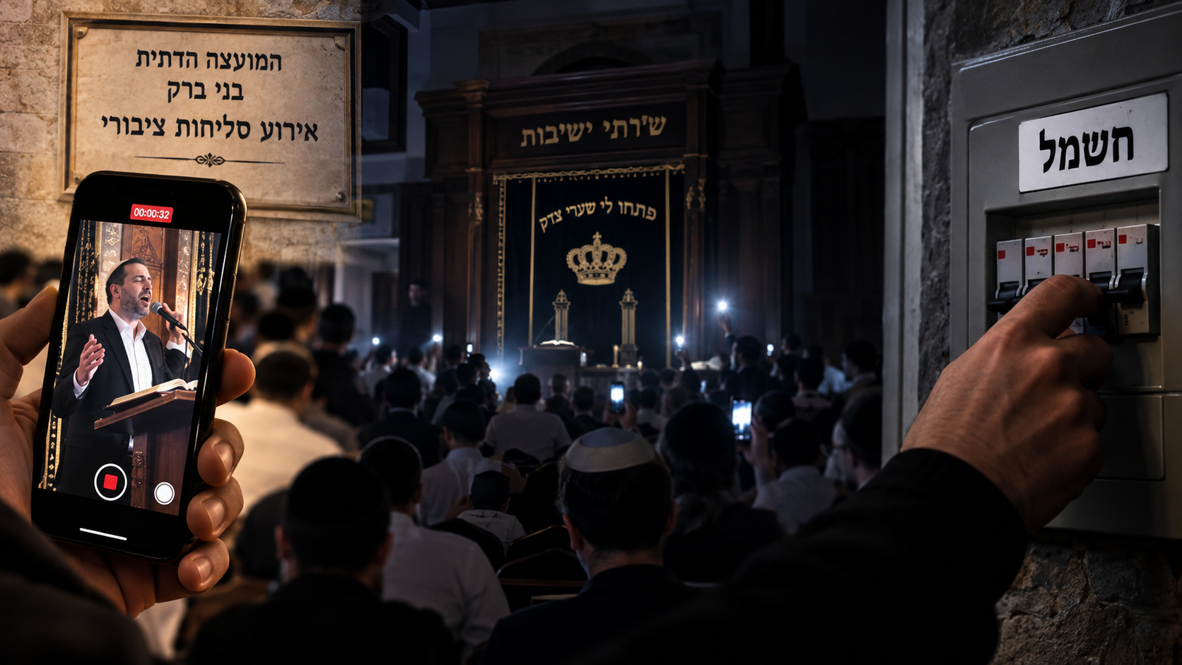 החשמל נותק באמצע הסליחות | עו״ד שמעון שמואלי במכתב התראה חריף