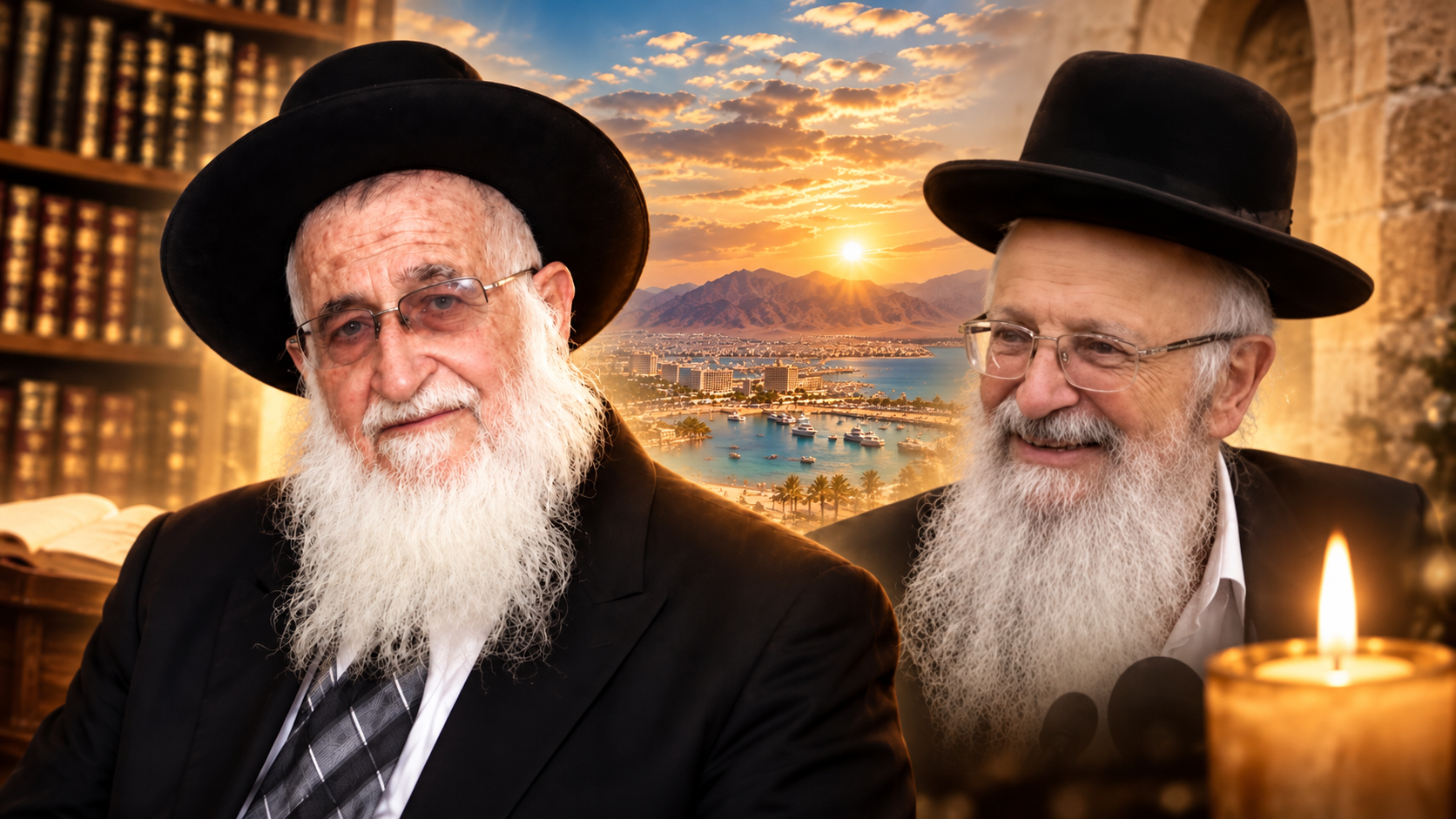 הגר"ש אליהו נפרד מרבה של אילת