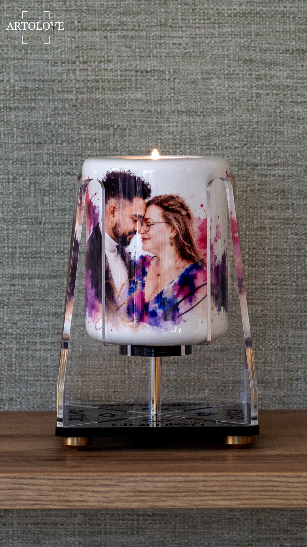 Lumière d'Émotion - Couple Romantique