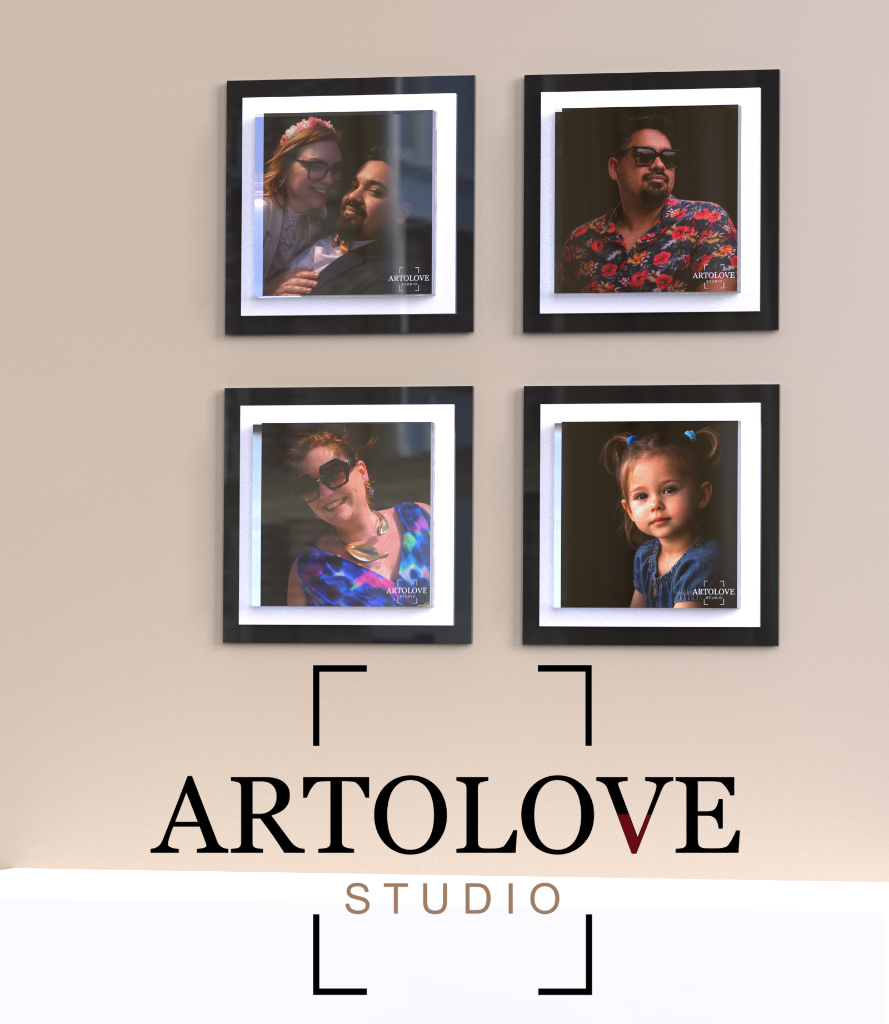 Fragments d'Amour — Composition 4 cadres