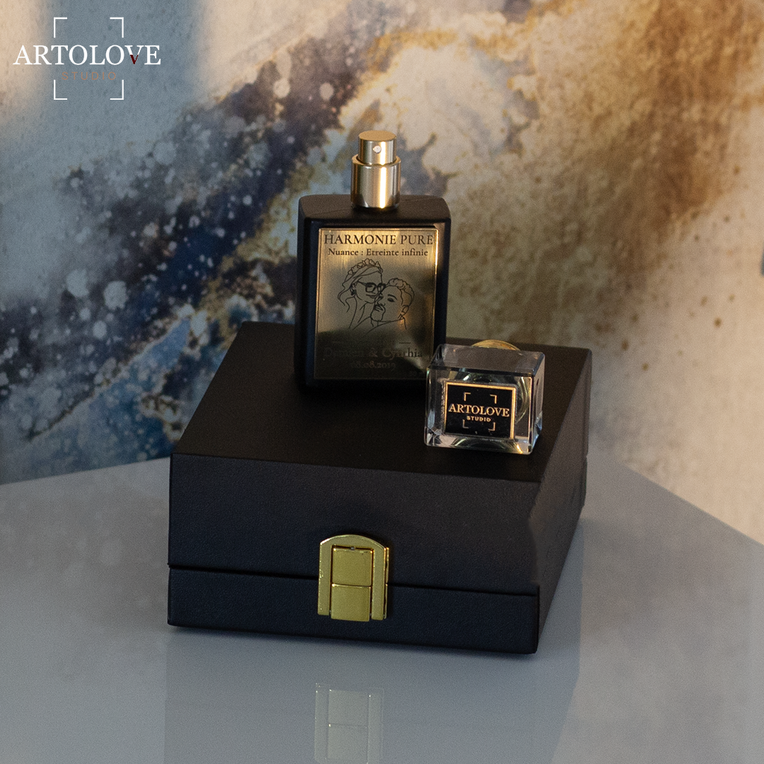 Parfum - Coffret Cadeau Doré