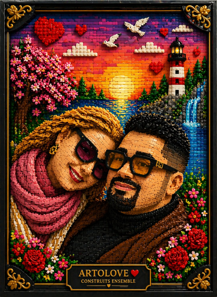 Brick Romance Diorama