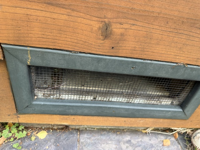 Vents hardening — Before