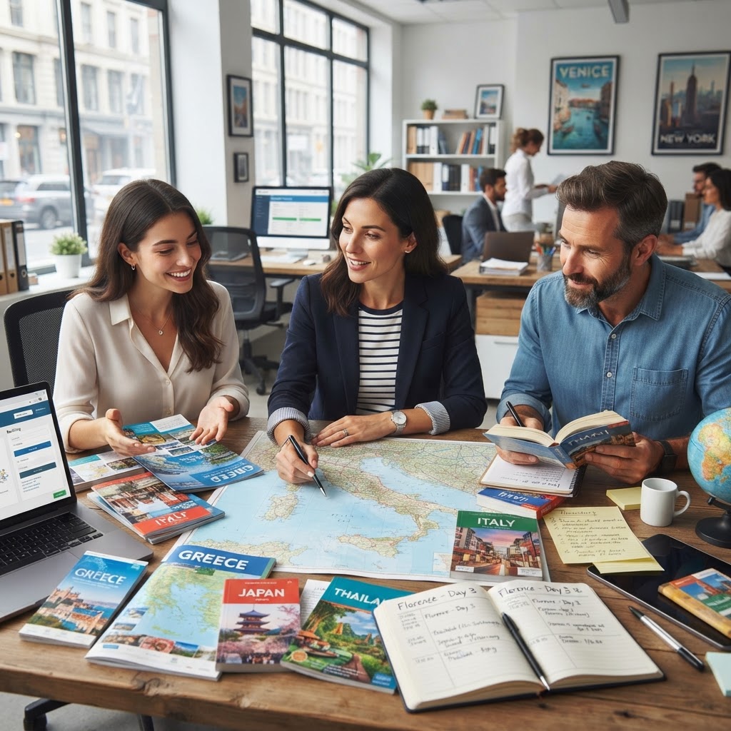 Gestion du tourisme avec destination de voyage et expérience voyageur