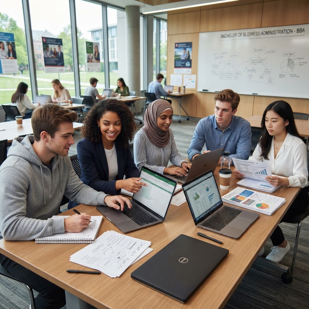 Bachelor of Business Administration : cours de management et business