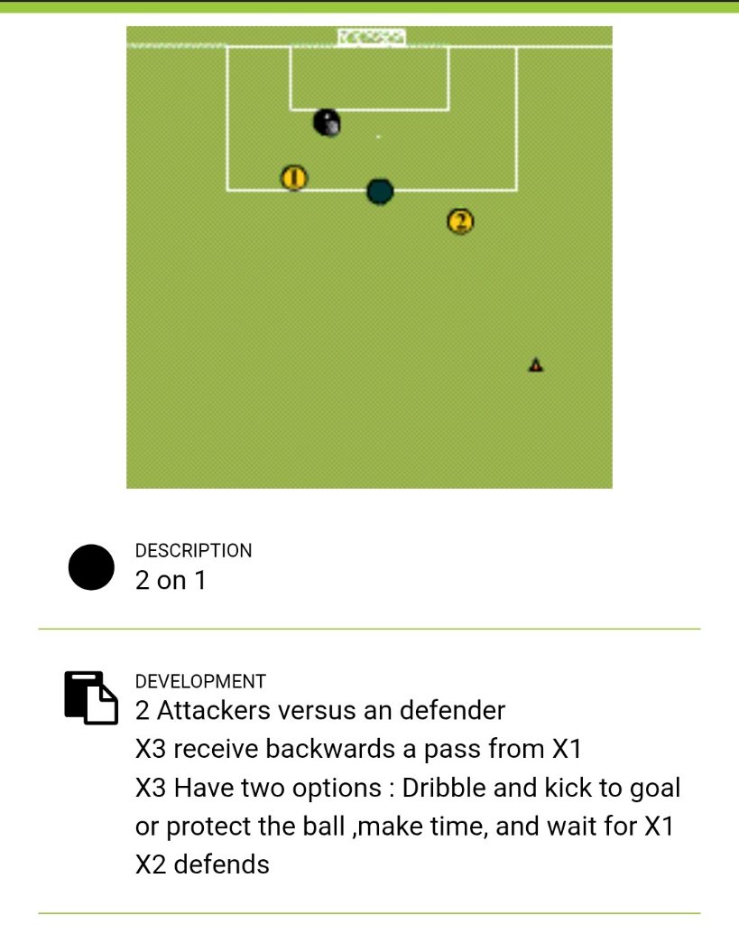 2 on 1 Drill