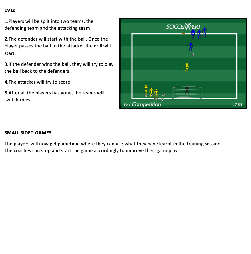 1v1 Competition