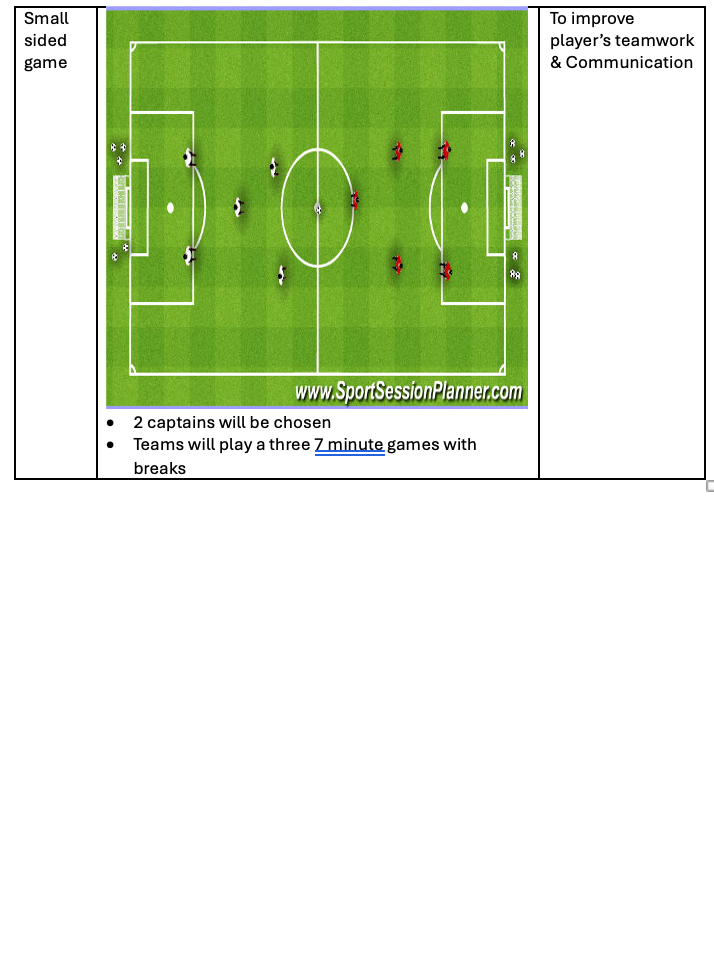 Small Sided Game