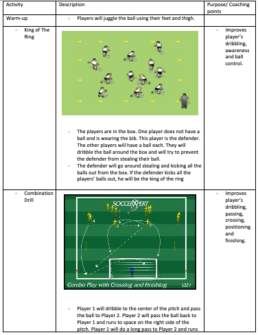 King of the Ring and Combination Drill
