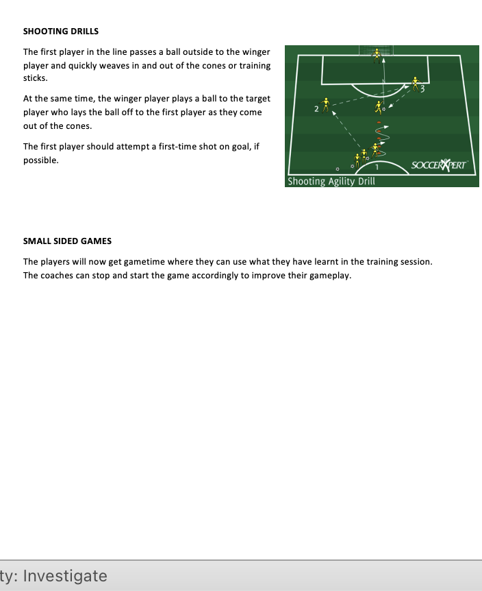 Shooting Agility Drill