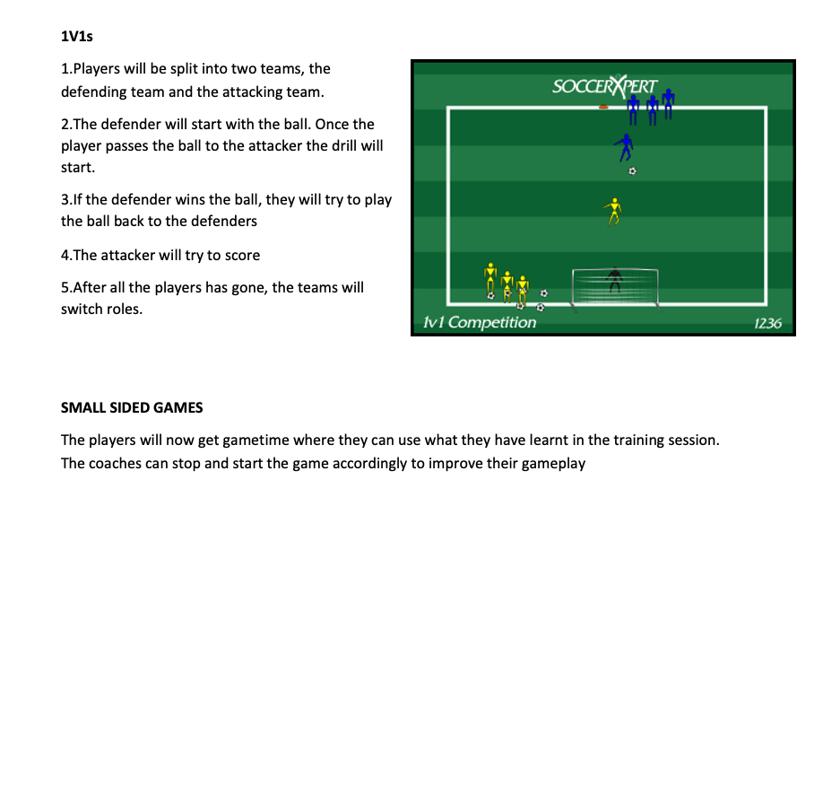 1v1 Competition
