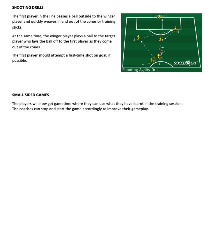 Shooting Agility Drill