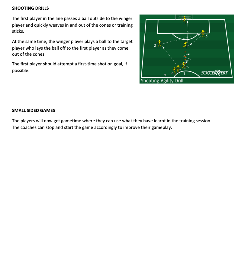 Shooting Agility Drill
