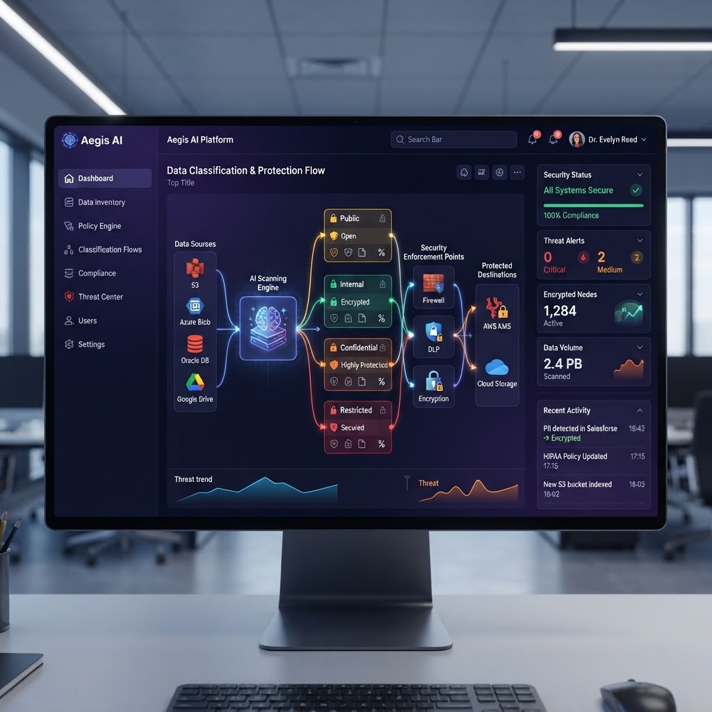 AI-powered enterprise data discovery, classification, and governance platform