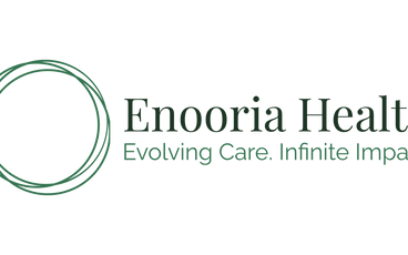 Screenshot of the Enooria Health homepage