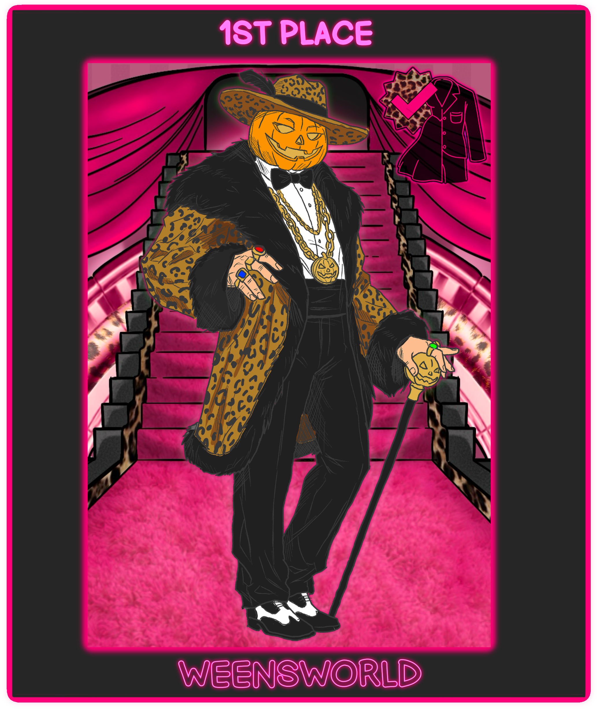 Best Dressed OC 1st Place — WeensWorld