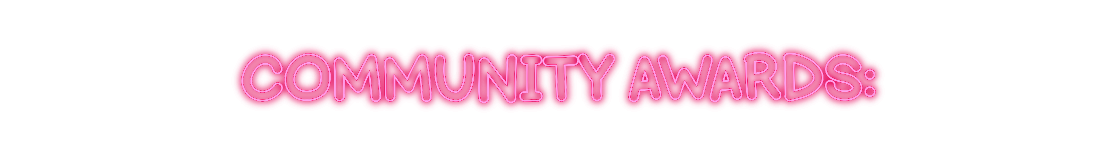 Community Awards