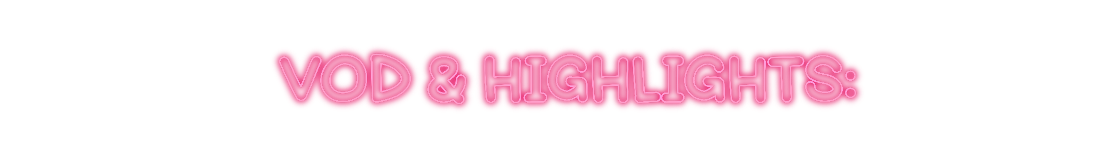 VOD & Highlights