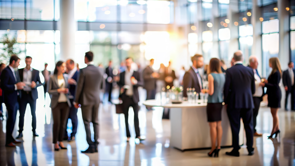 Corporate networking event